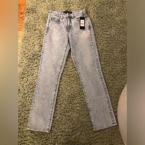 NWT Veronica Beard Alenah High Waist Slim Straight Leg Jeans 24